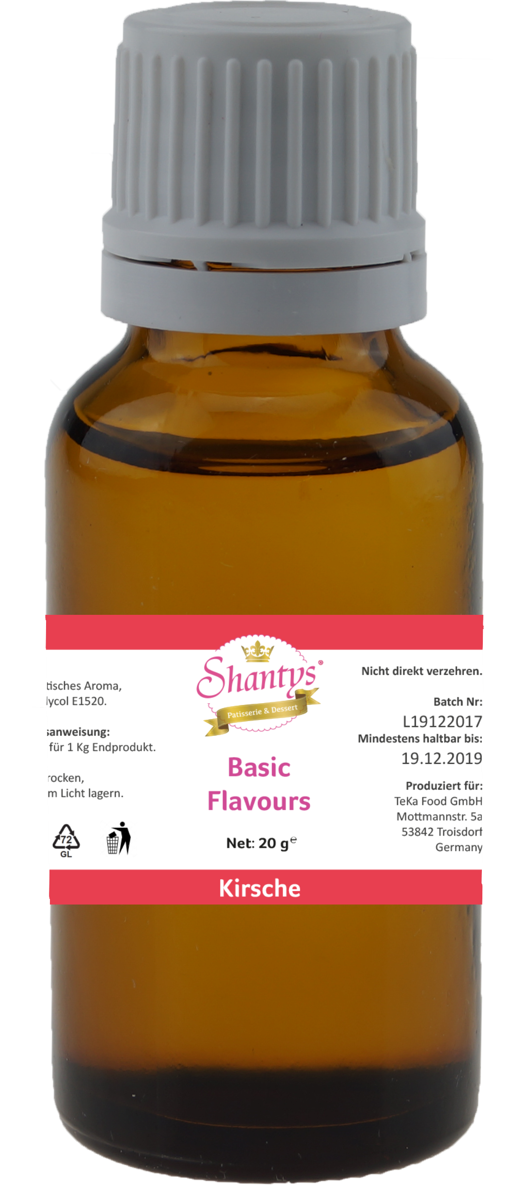 Basic Aroma - Kirsche 20 ml - Shantys