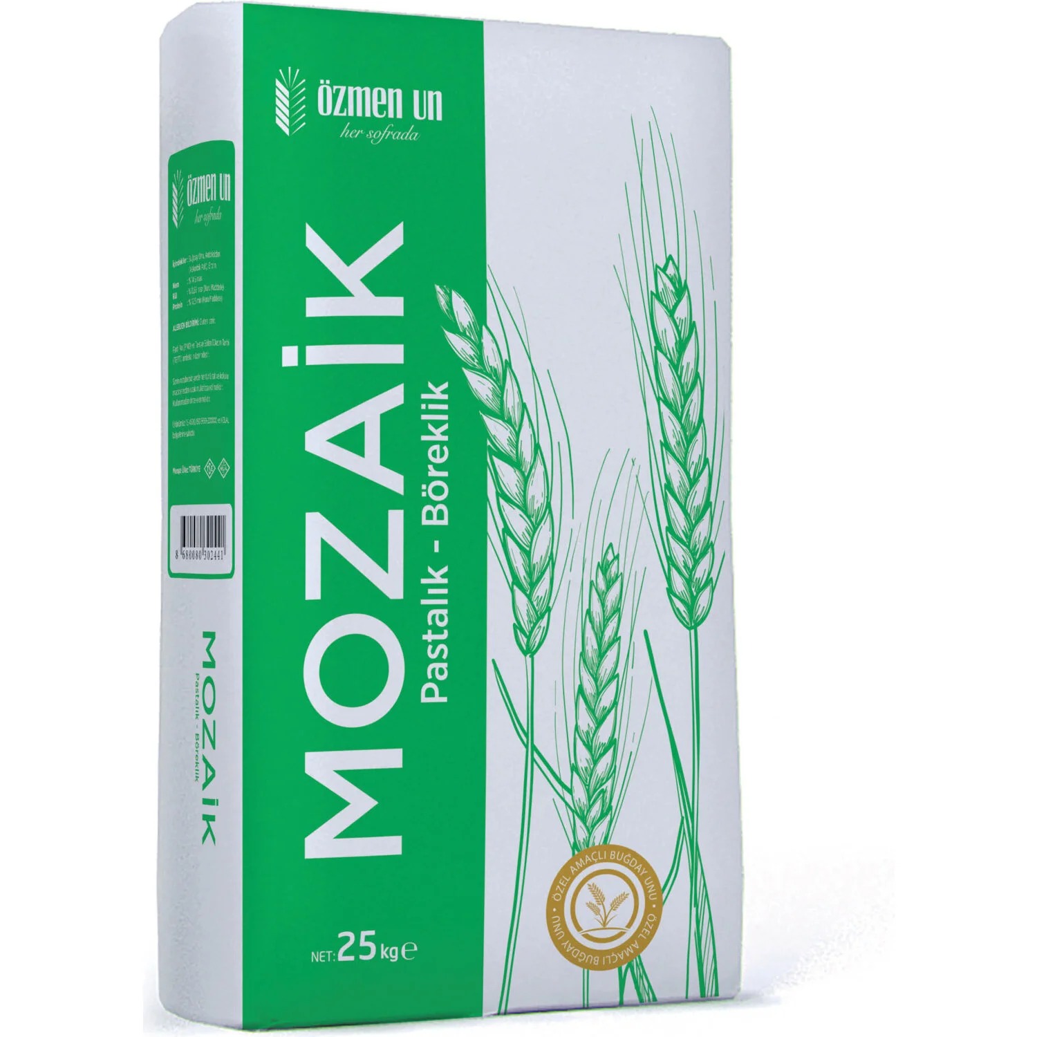 Pasta-Börek Mehl - MOZAIK - 25 Kg  (Özmen Un)