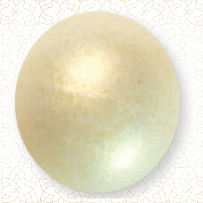 Choco Deco - Ball - Perlweiss Gross - 40 Stück (27 x 27 mm) - Shantys