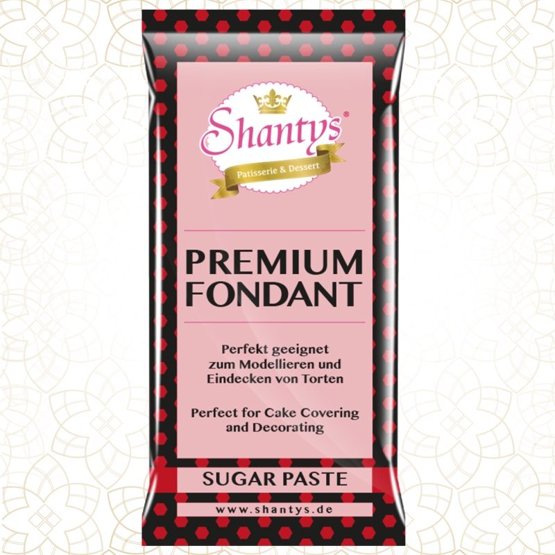 Shantys Premium Fondant / Rollfondant  - ROT - 1 Kg