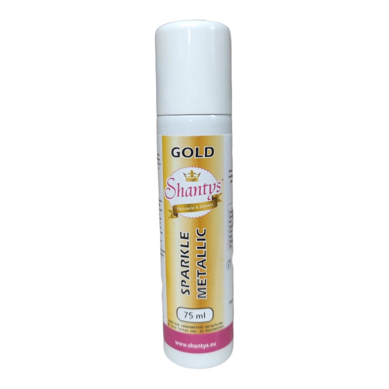 Farbspray Glitzer GOLD - 75 ml - (Shantys)