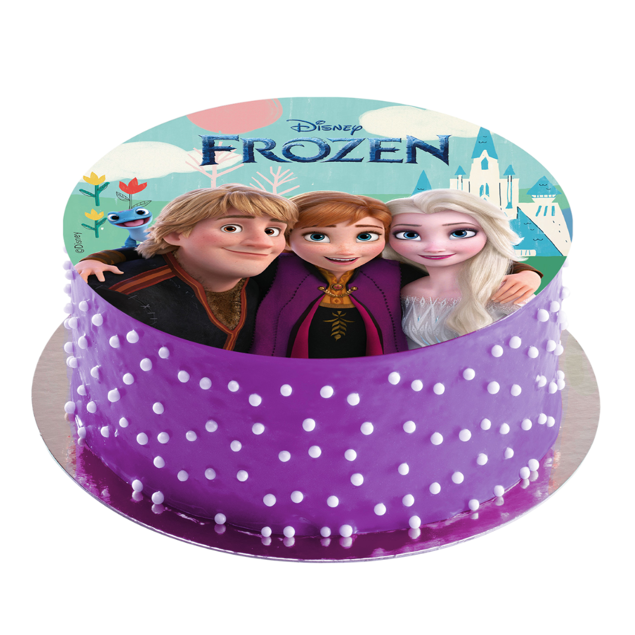 Tortenaufleger rund - Frozen- 20 cm - Dekora