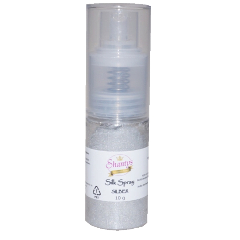 Silk Air Spray - SILBER - 10 g - (Pulverspray) Shantys