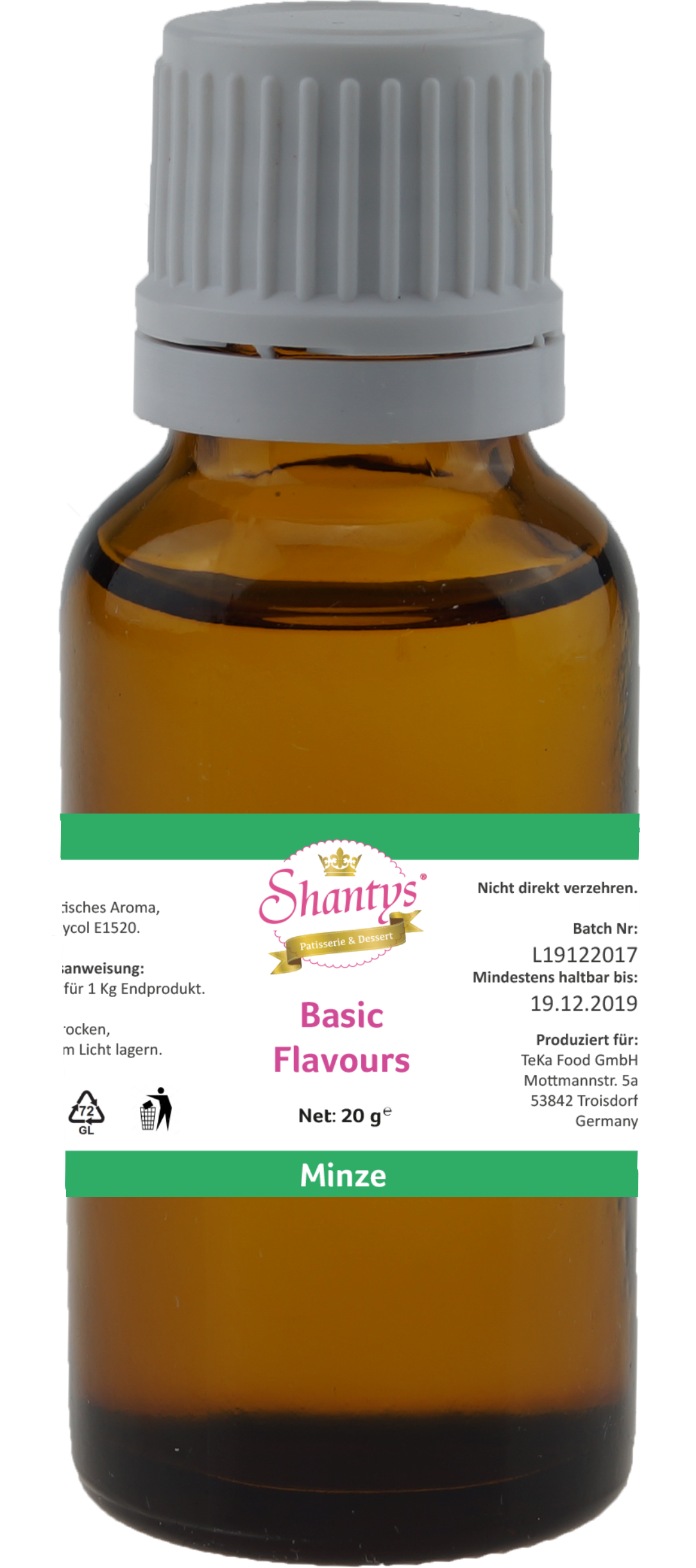 Basic Aroma - Minze 20 ml - Shantys