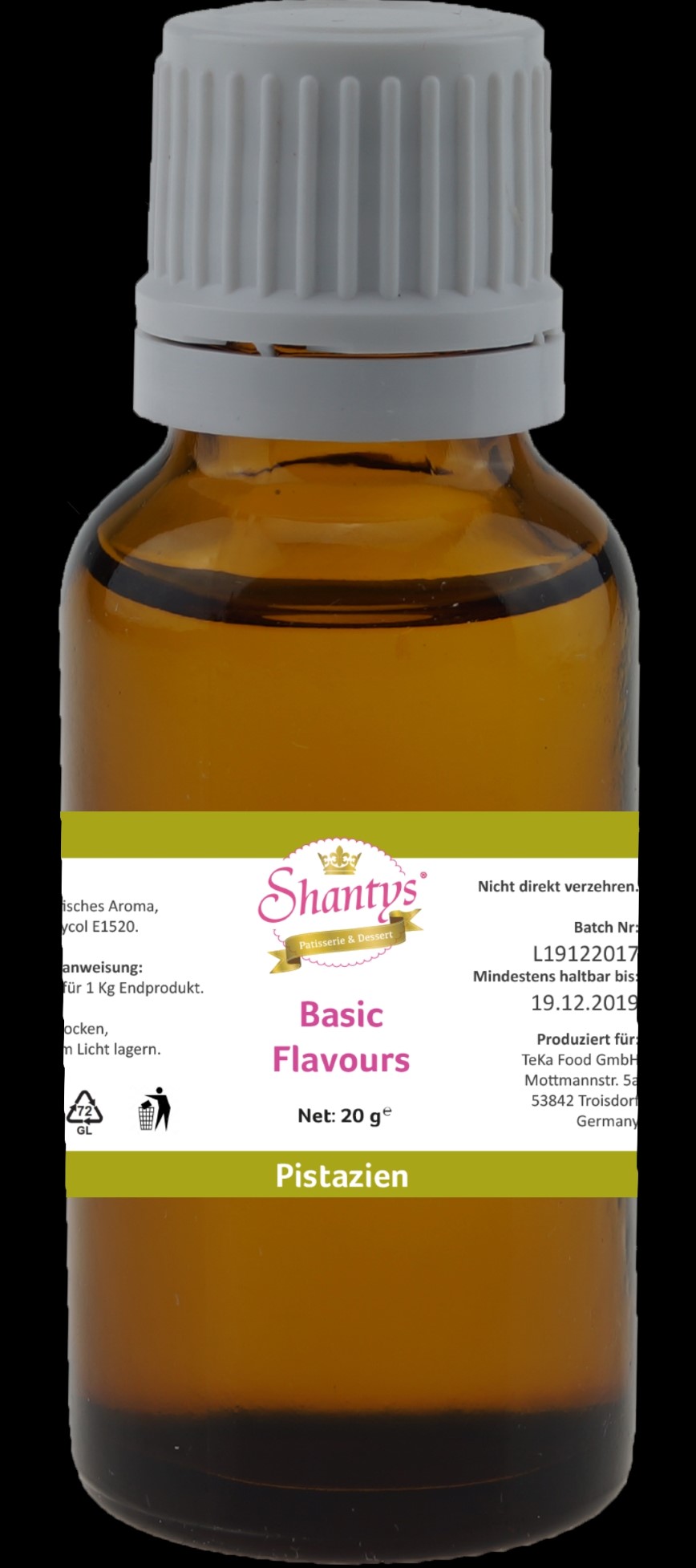 Basic Aroma - Pistazien 20 ml - Shantys