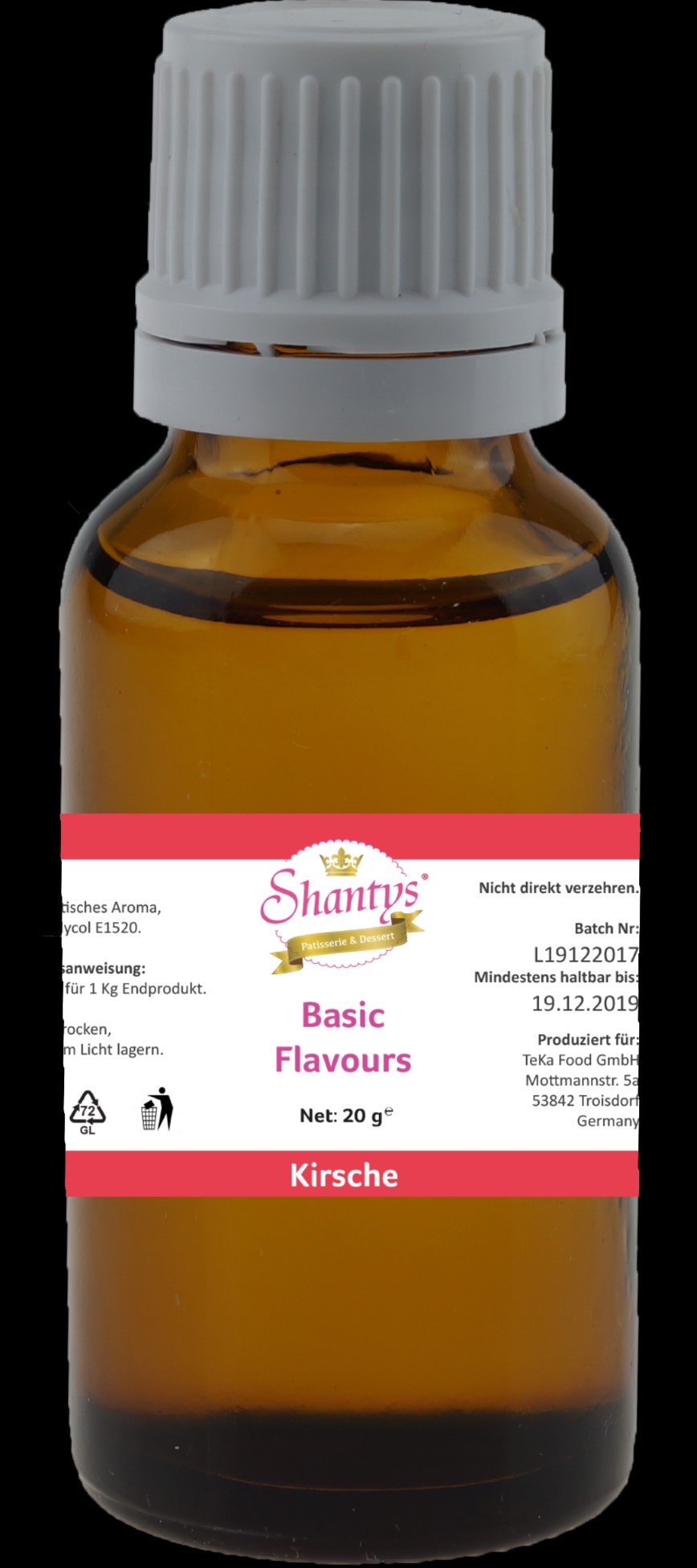 Basic Aroma - Kirsche 20 ml - Shantys